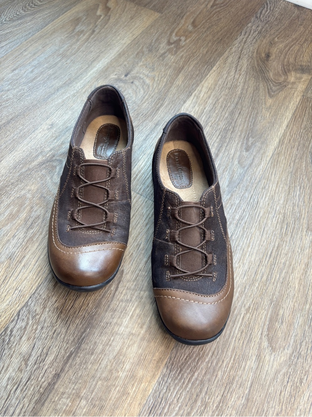 Earth Origins Dover Brown Leather Comfort Shoes Women’s 9.5M - Picture 10 of 10